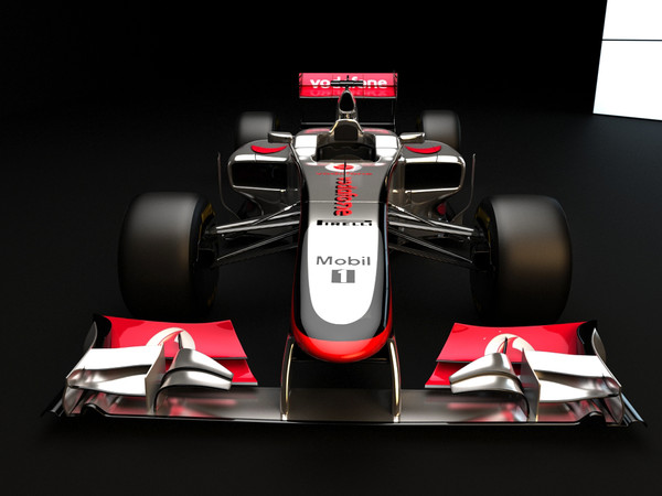 mclaren 27 2012 3d c4d - F1 McLaren MP4 27 2012... by dessga